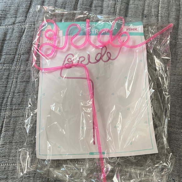 Brand New In Packaging Bride Straw - Picture 1 of 1